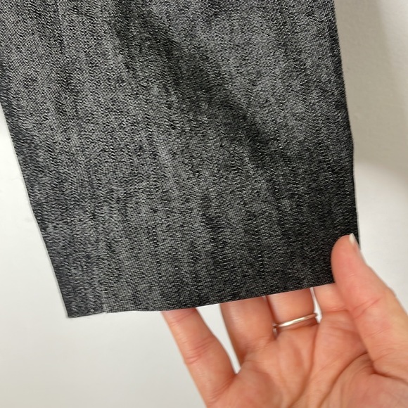 Sandro lightweight chambray double breasted pleats jacket - Picture 6 of 9